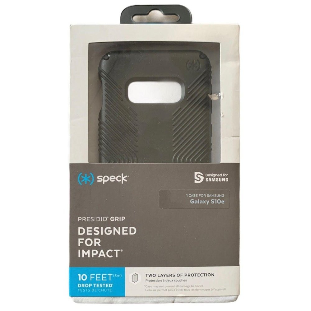 Samsung Galaxy S10E Grip Case – Black